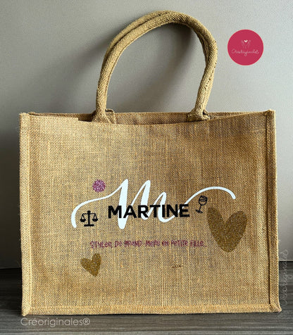 Sac en toile de jute