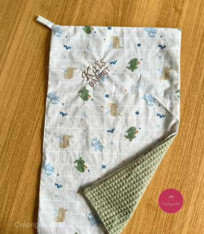 Serviette mains (maternelle) - grand modèle (30x50 cm)