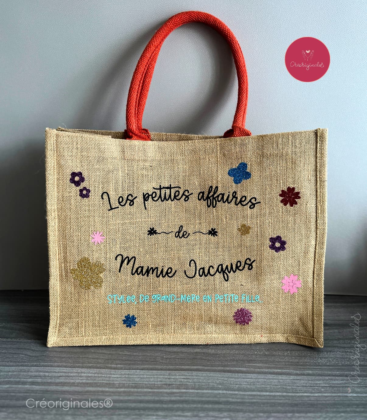 Sac en toile de jute