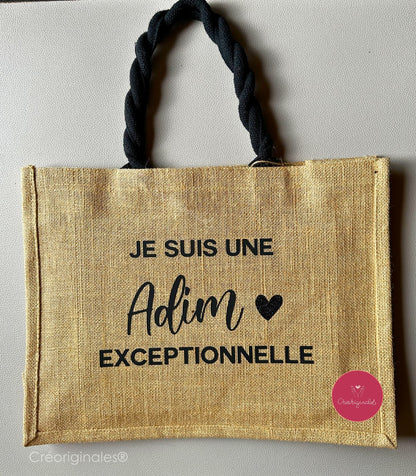 Sac en toile de jute