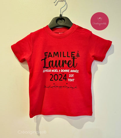 Tshirt enfant personnalisé