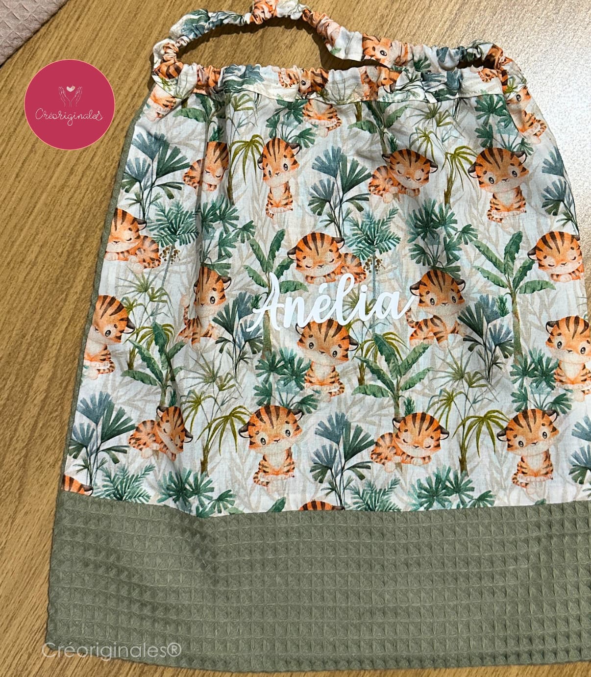 Serviette de cantine (Coton "nid d'abeille")