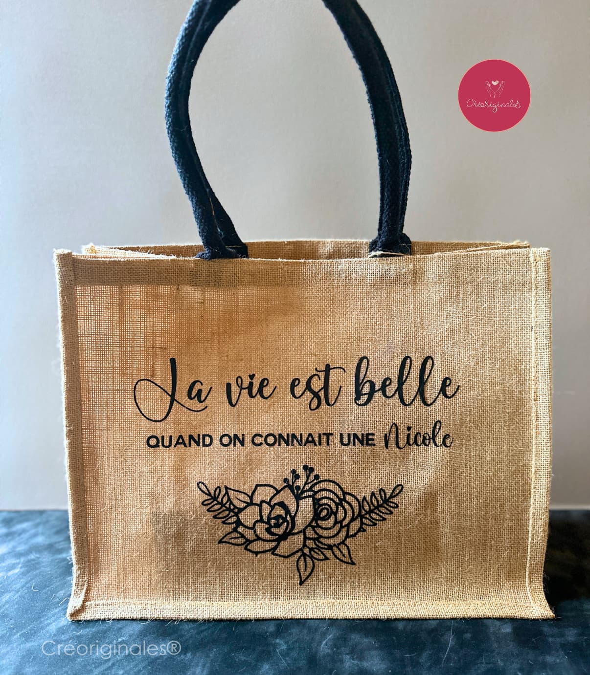 Sac en toile de jute