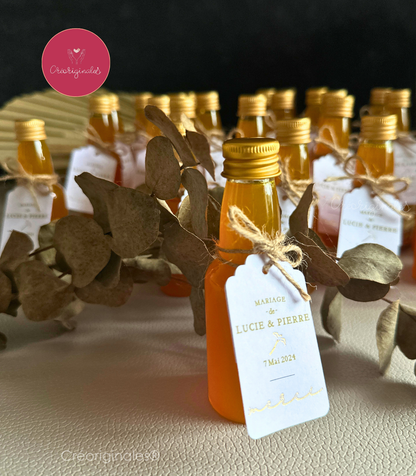 Minis bouteilles de Vinaigre artisanal