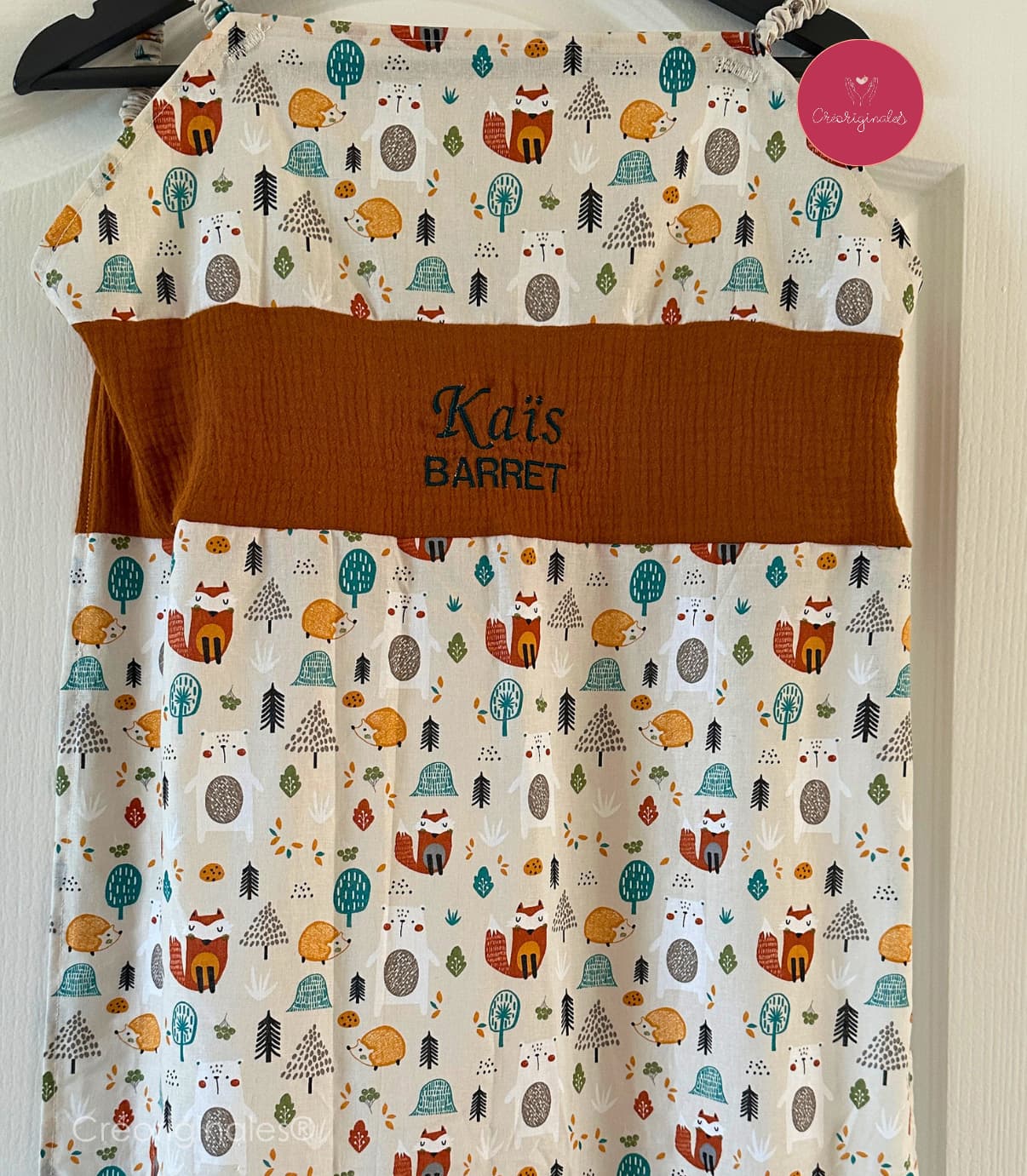Drap picot (Coton+Séparation double gaze)