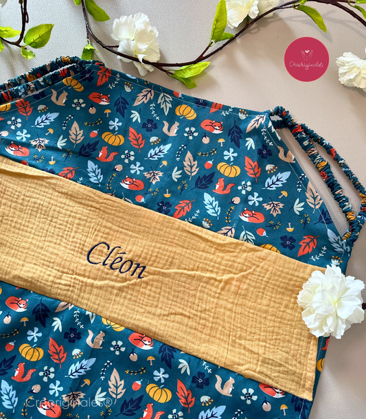 Drap picot (Coton+Séparation double gaze)