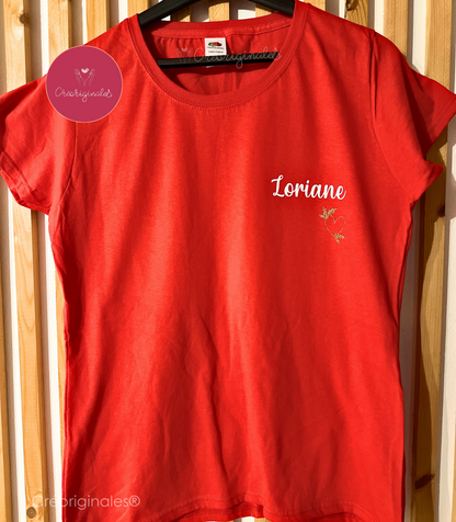 Tshirt femme personnalisé