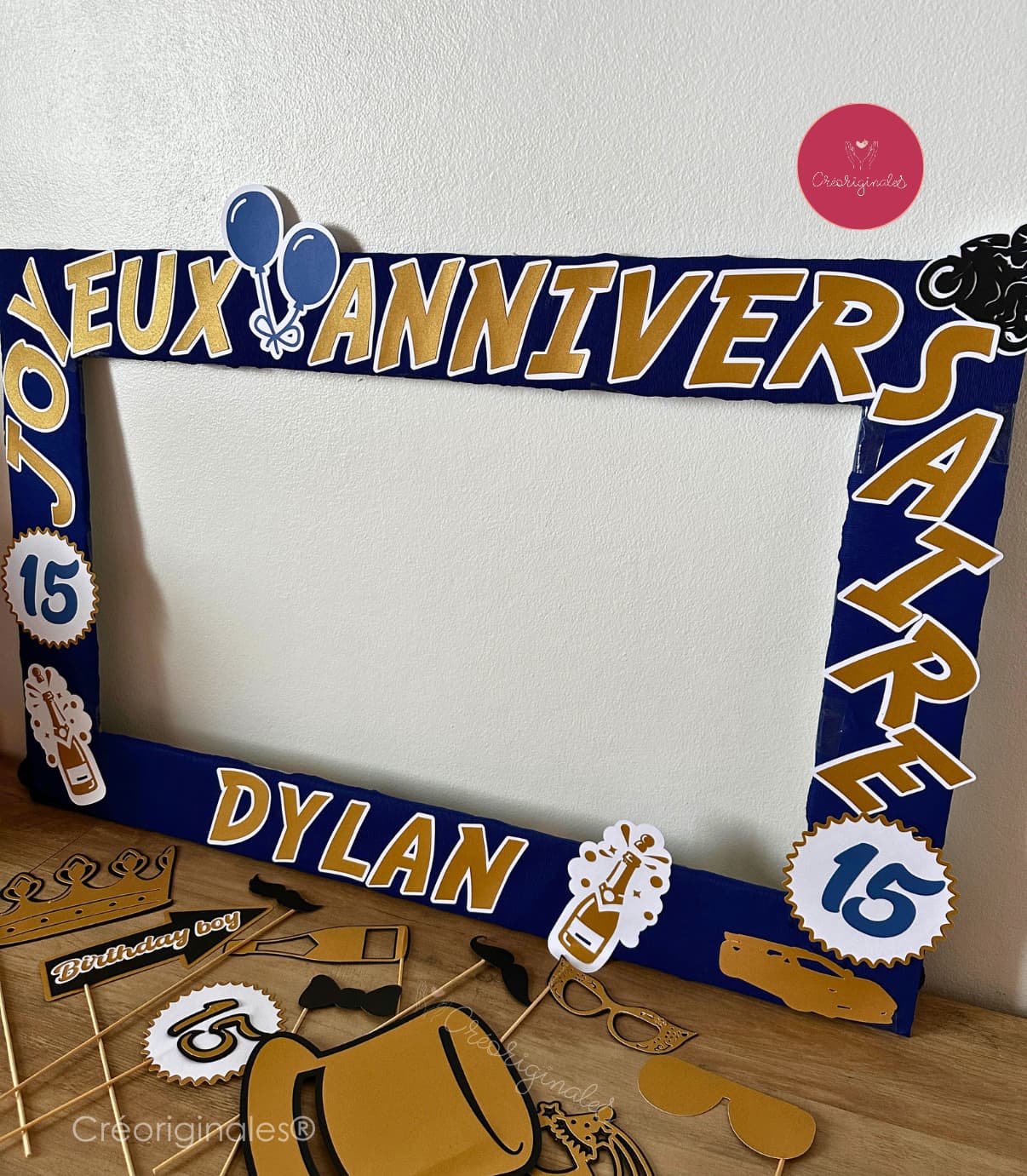 Cadre pour photobooth