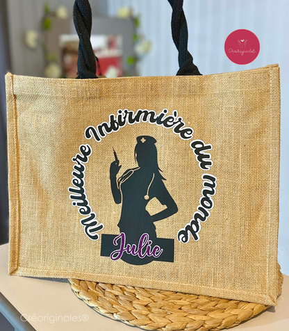 Sac en toile de jute