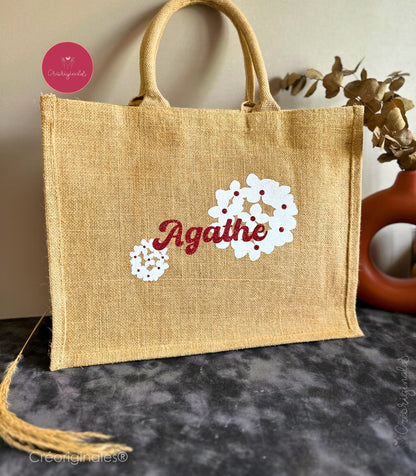 Sac en toile de jute